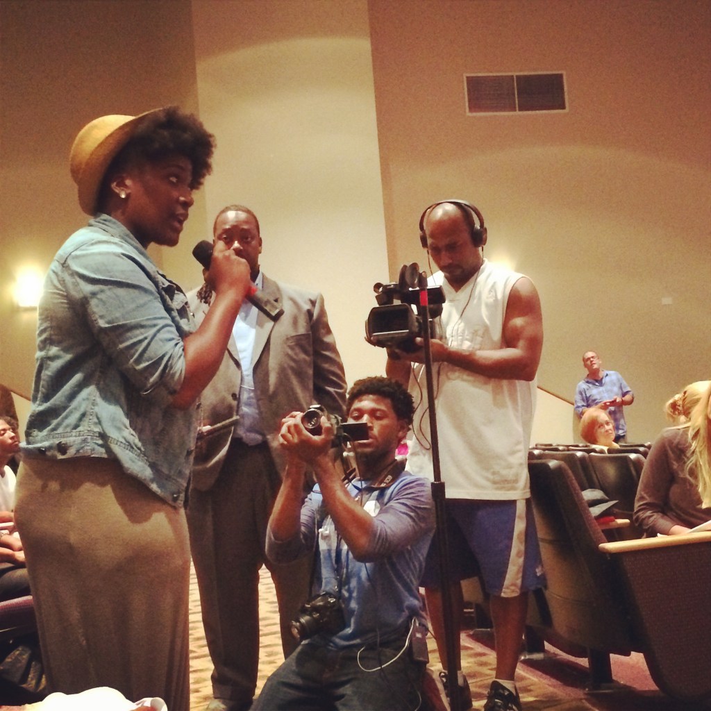 "We are not letting you go back to business as usual, Mayor."