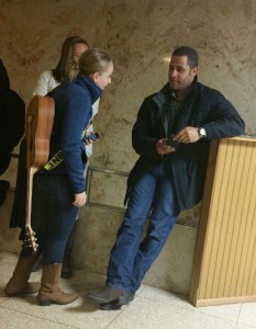 Photo from yet another person taking pictures in the hallway.